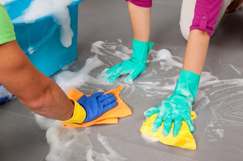 Professional cleaning of brick and render façades in Enfield