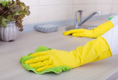 Professional mattress cleaning service in an Enfield home bedroom